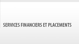 Services financiers et placements